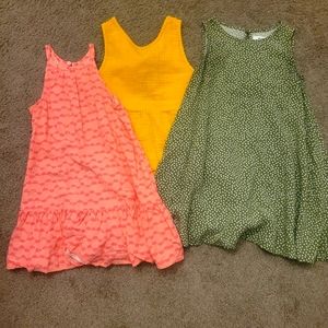 Cat & Jack dresses 3 pack